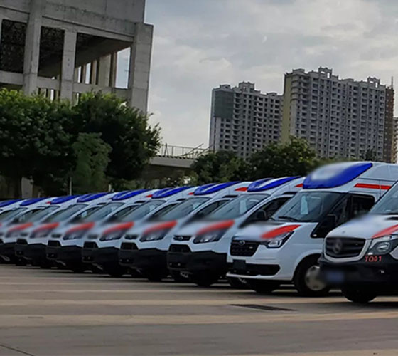 井冈山市服务车队展示