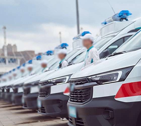 井冈山市服务车队展示